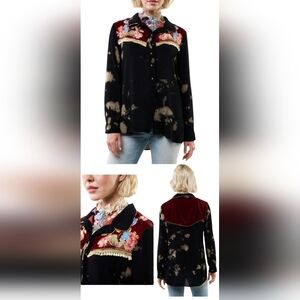 Aratta Black and Tan Women's Texas Shirt